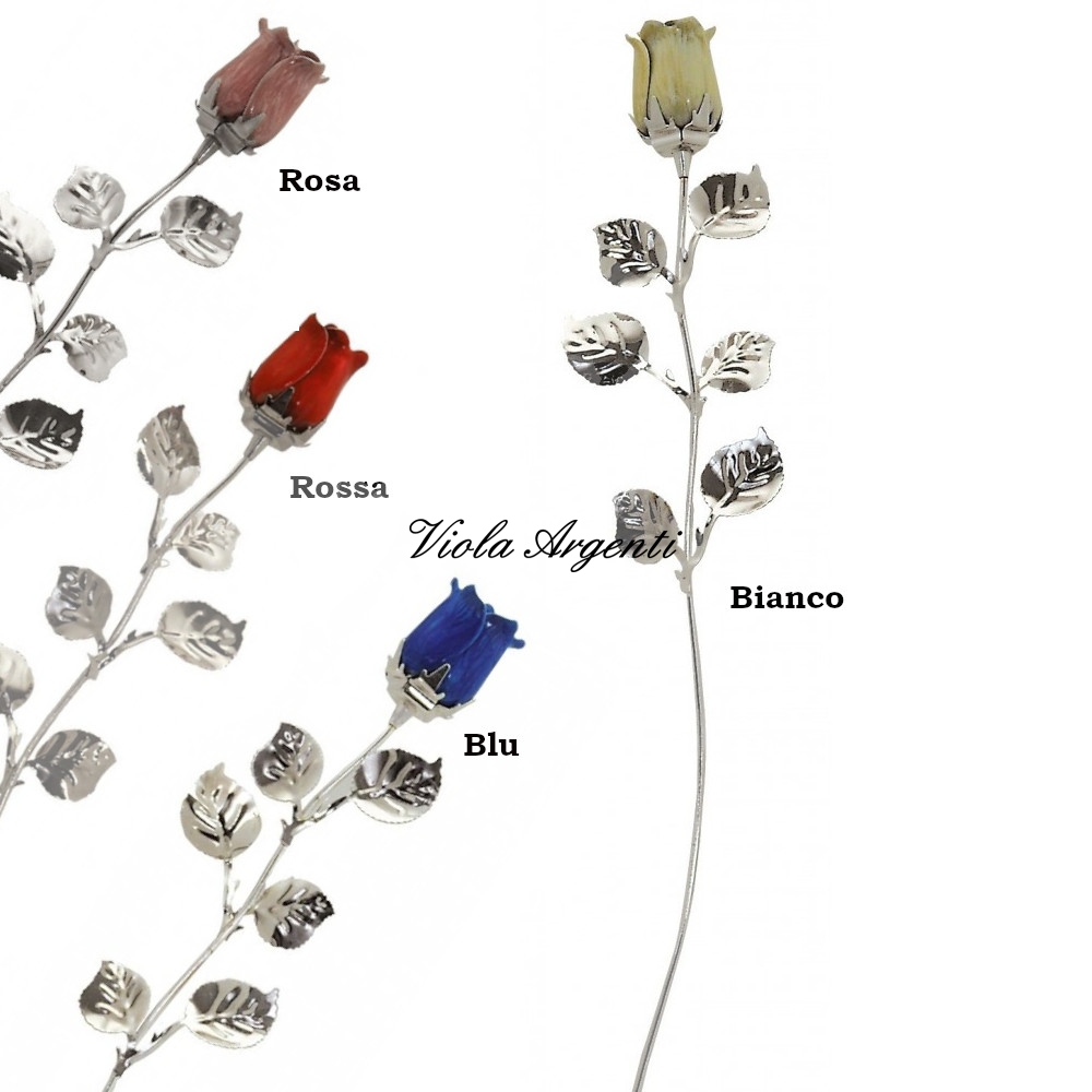 Rose small bud various colors di Viola Argenti. Argento online