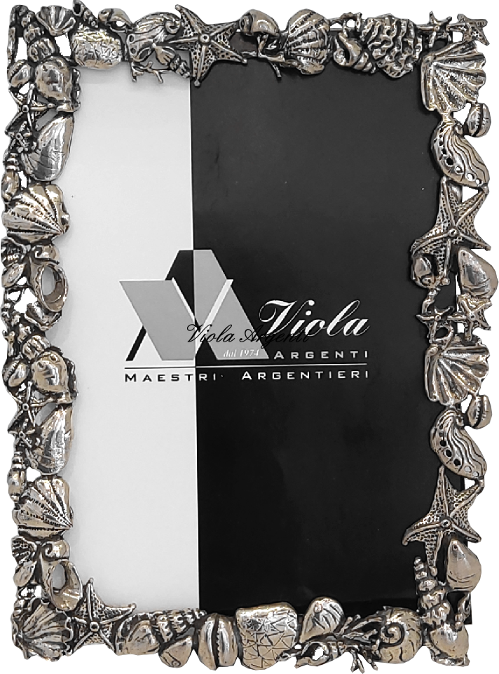 Seashells frame di Viola Argenti. Argento online