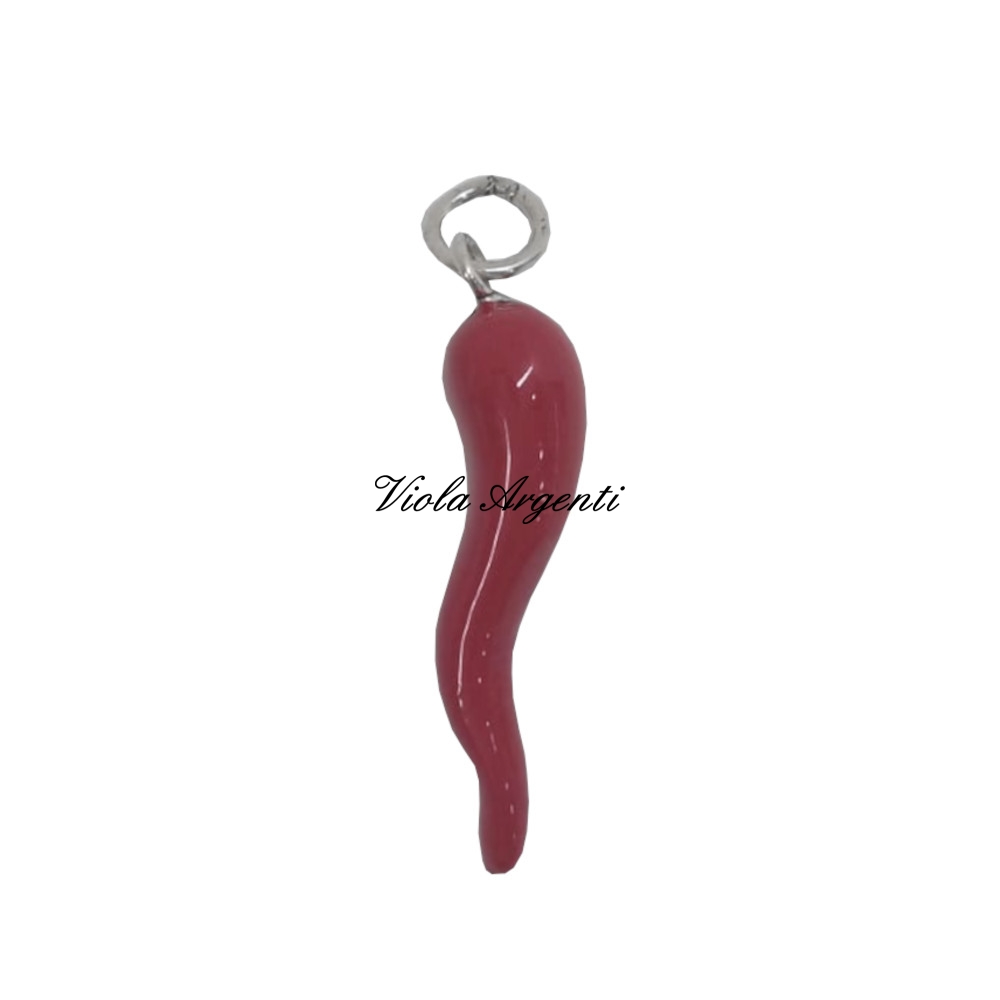 Red silver horn di Viola Argenti. Argento online
