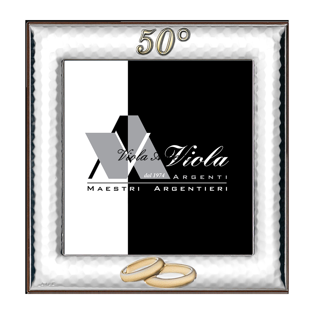 50 ° square frame di Viola Argenti. Argento online