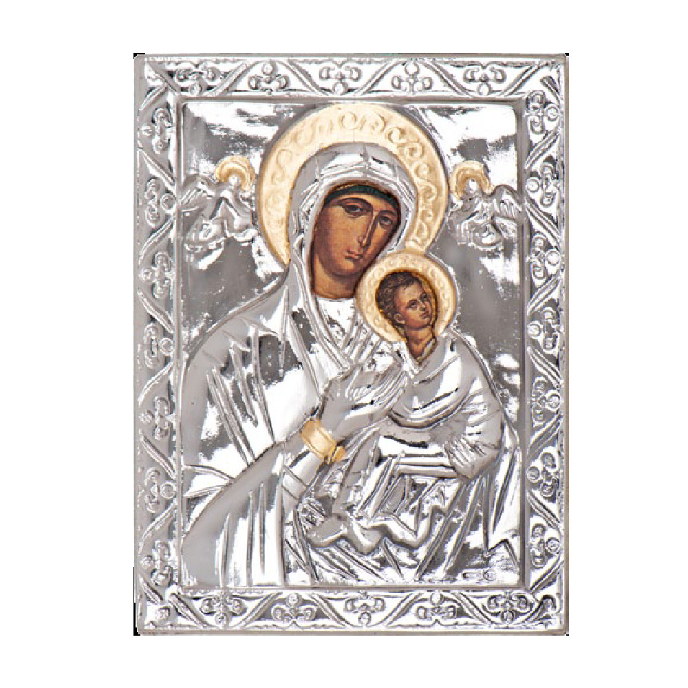 Icona bizantina madonna con bambino