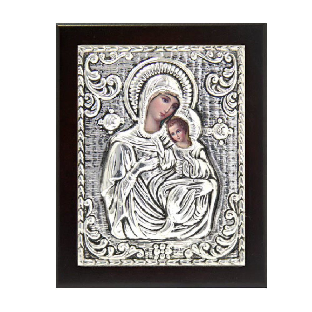 Icona greca madonna con bambino
