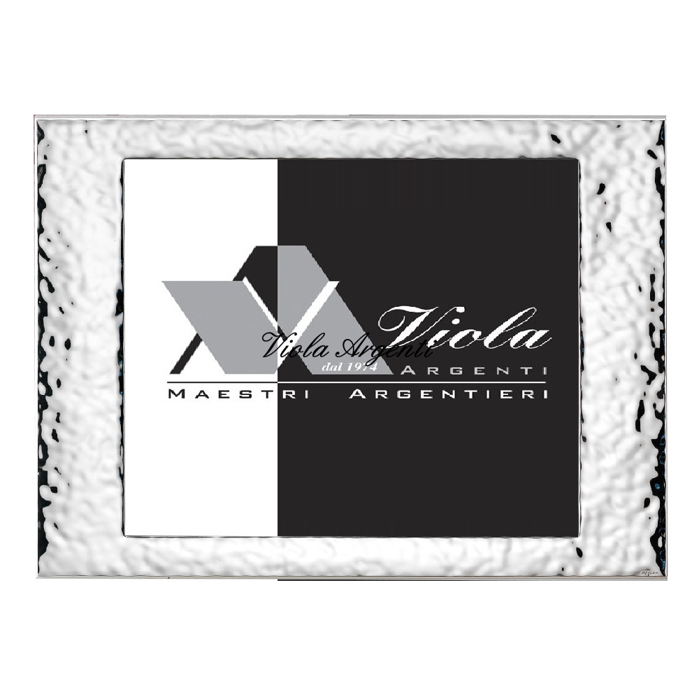 Cornice martellata con specchio