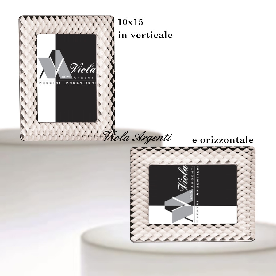 Cornice disegno rombi