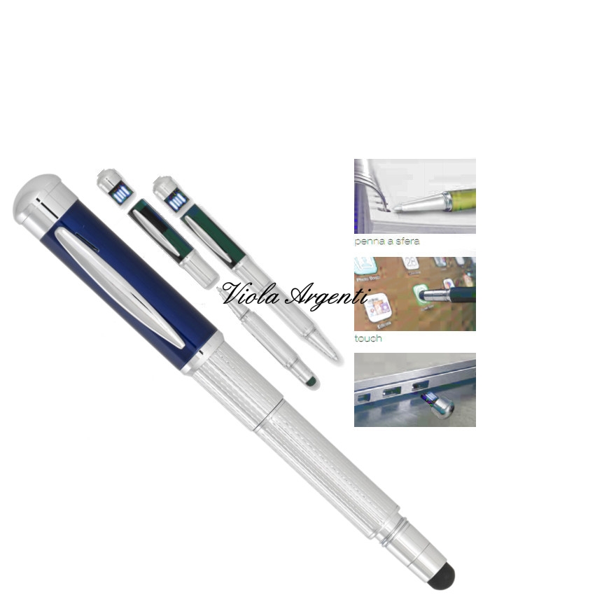 Blue tris pen