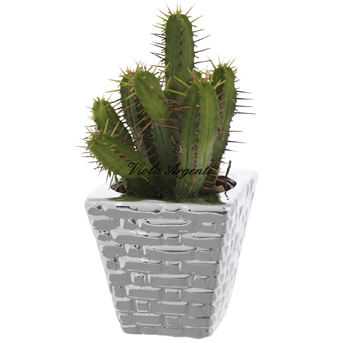 Portavaso quadrato mattoncini