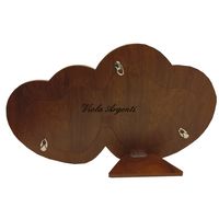 Cornice cuore doppio