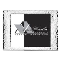 Cornice martellata con specchio