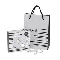 White usb keychain