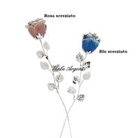 Rosa bocciolo grande colori screziati