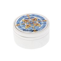 Scatola tonda maiolica