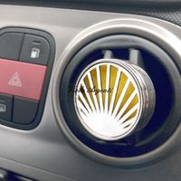 Machine air freshener with sun design lid