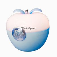 Silver blue apple lamp for baby