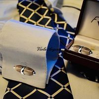 Horn cufflinks