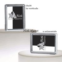 Narrow rounded hammered band frame
