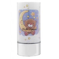 Blue bear moon lamp