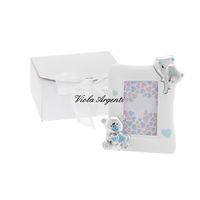 Cornice azzurra orsetto