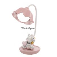 Lampada led e touch orsetto rosa