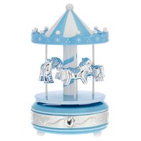 Baby carousel with horses