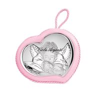 Medaglione rosa angelo custode