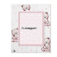Valenti Cornice Rosa con Orsacchiotti