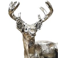 Seated deer