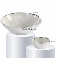 Centrotavola bianco perla