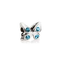 Farfalla swarovski azzurro