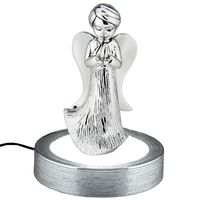 Angel lamp with clasped hands