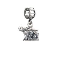 Wolf pendant charm