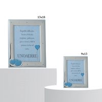 Cornice bimbo con cuore doppio