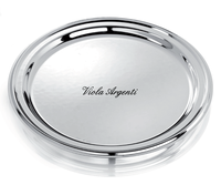 Flat wrought bottle coaster