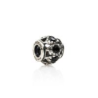 Black swarovski charm