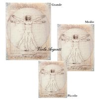 Quadro uomo vitruviano
