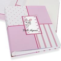 Pink bunny baby birth album