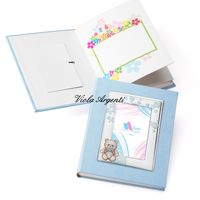 Album con cornice orsetto azzurro