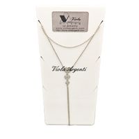 Baciamano in argento con cuori