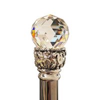Walking stick with Swarovski pommel
