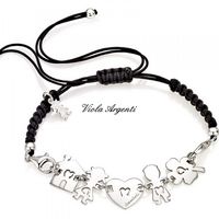 MAMMA bracelet ipiccolini on thin rope