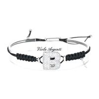 Bracciale con iniziale B