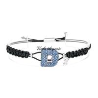 Bracciale con iniziale D