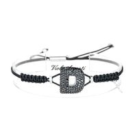 Bracciale con iniziale D