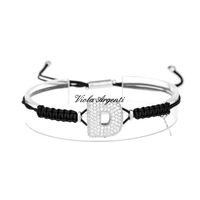 Bracelet with initial D - 3