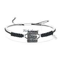 Bracciale con iniziale E - 3