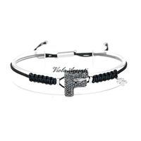 Bracciale con iniziale F - 3