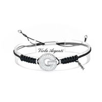 Bracciale con iniziale G