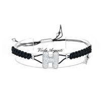 Bracciale con iniziale H