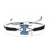 Bracciale con iniziale I