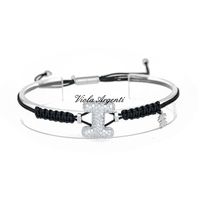 Bracciale con iniziale I