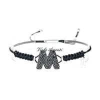 Bracciale con iniziale M